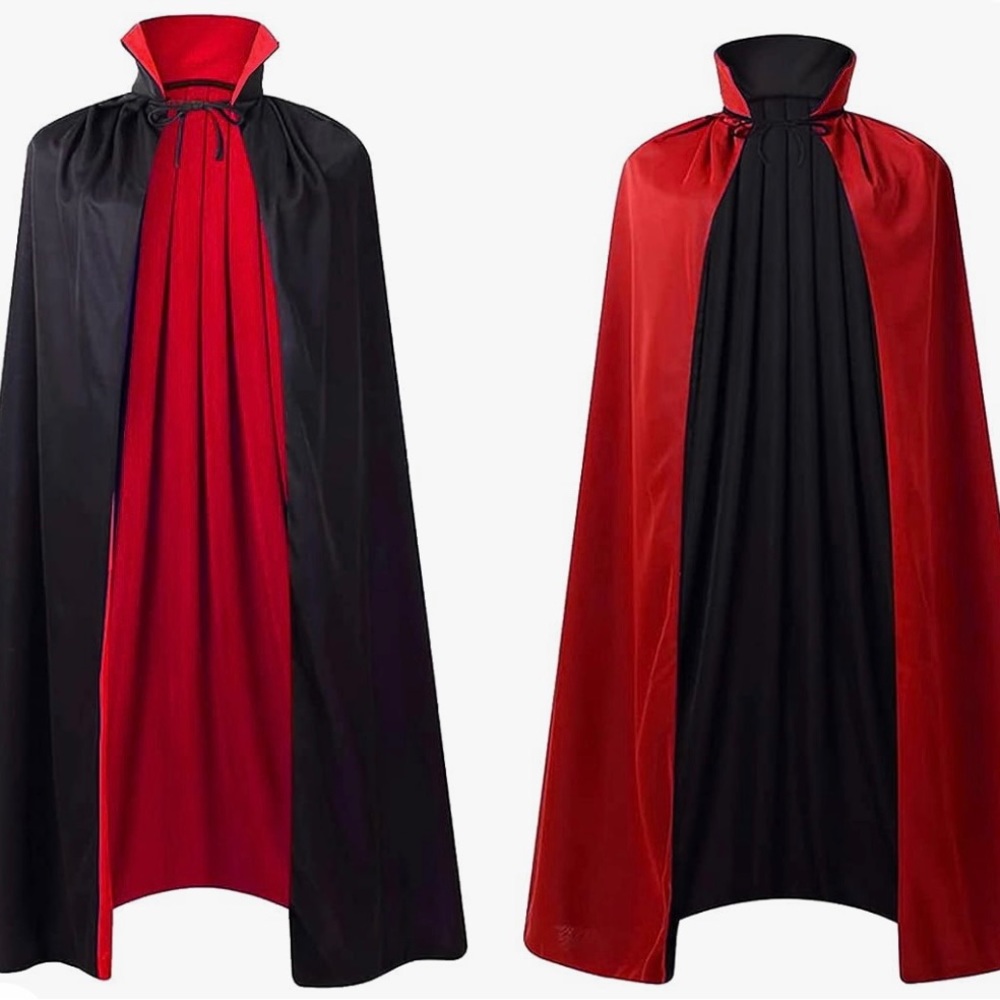 Dracula/Vampire Reversible Cape